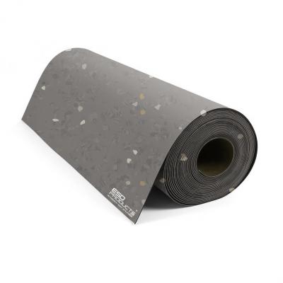 Electrostatic Dissipative Floor Roll Signa ED Ombre Gray 1.22 x 15 m x 2 mm Antistatic ESD Rubber Floor Covering
